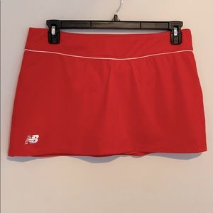 New Balance Coral Glow Workout Skort